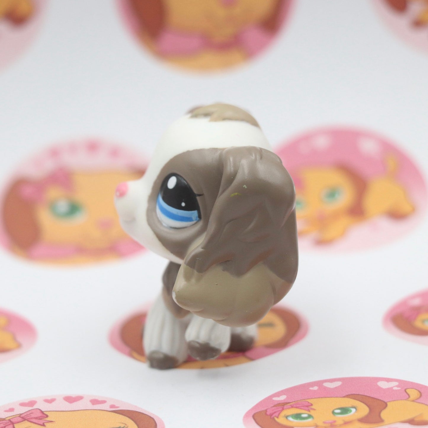 LPS RARE Spaniel Dog #2254