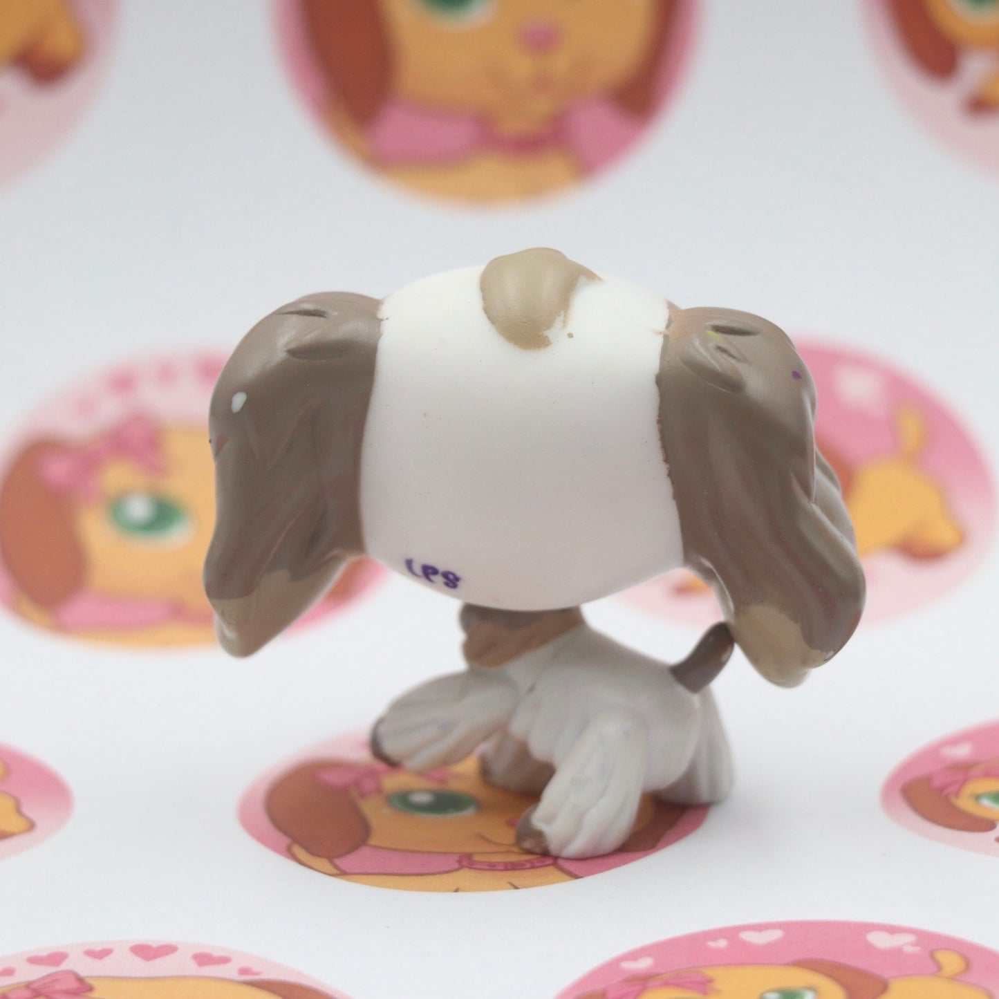 LPS RARE Spaniel Dog #2254