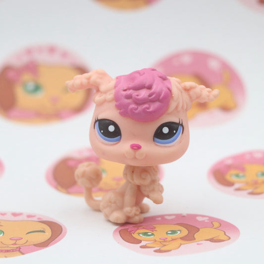 LPS RARE Blind Bag Dog Poodle #2177