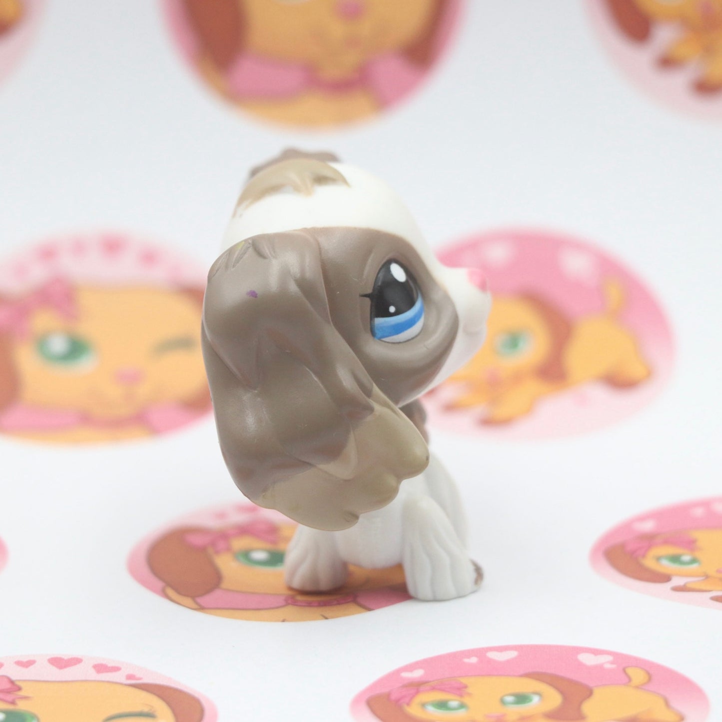 LPS RARE Spaniel Dog #2254