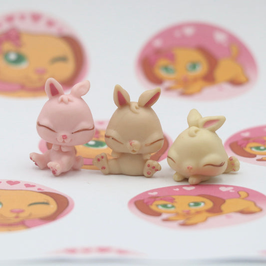 LPS RARE Baby Bunnies Triplets