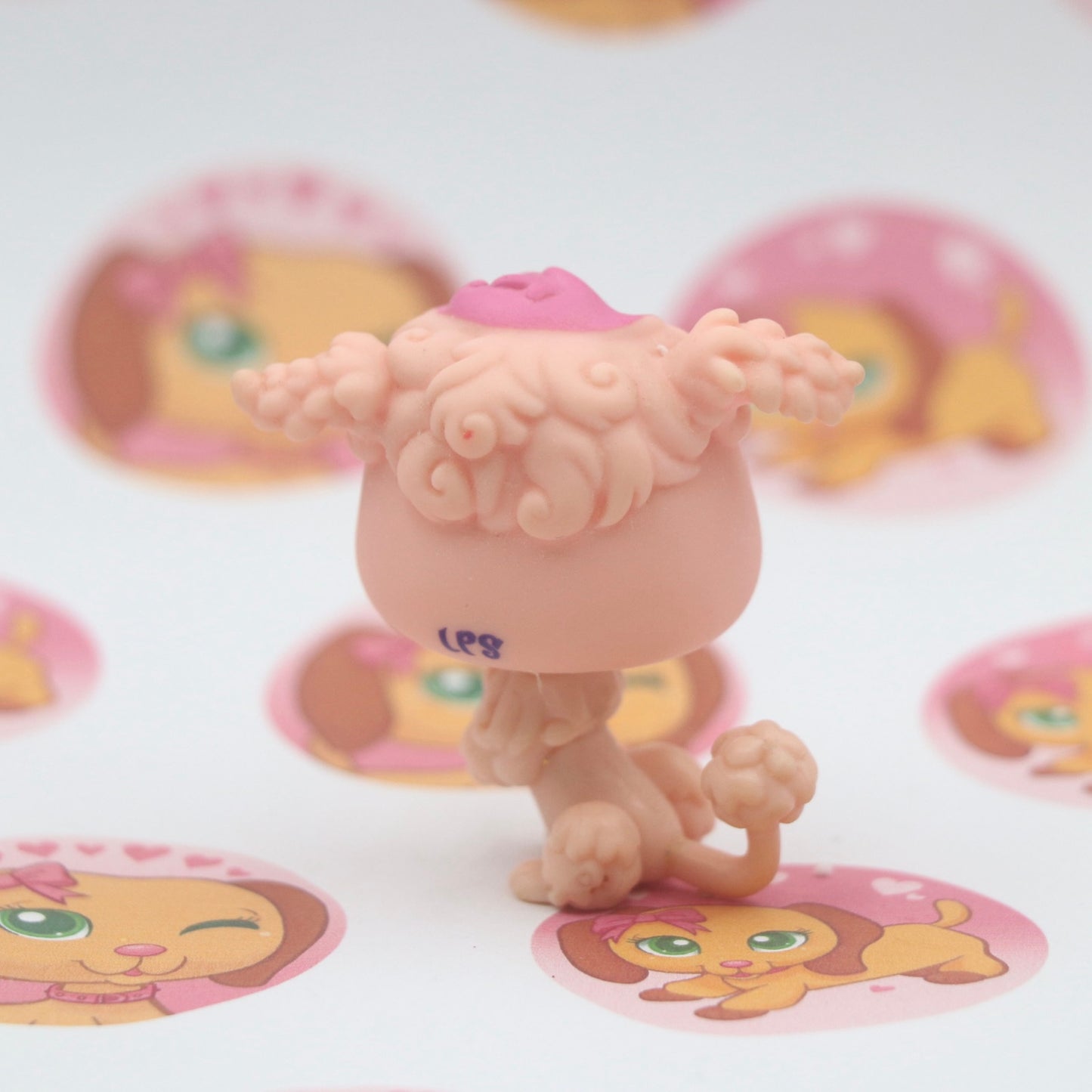 LPS RARE Blind Bag Dog Poodle #2177