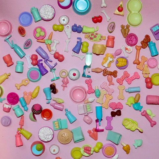 LPS 10 Random Food Accessories Lot