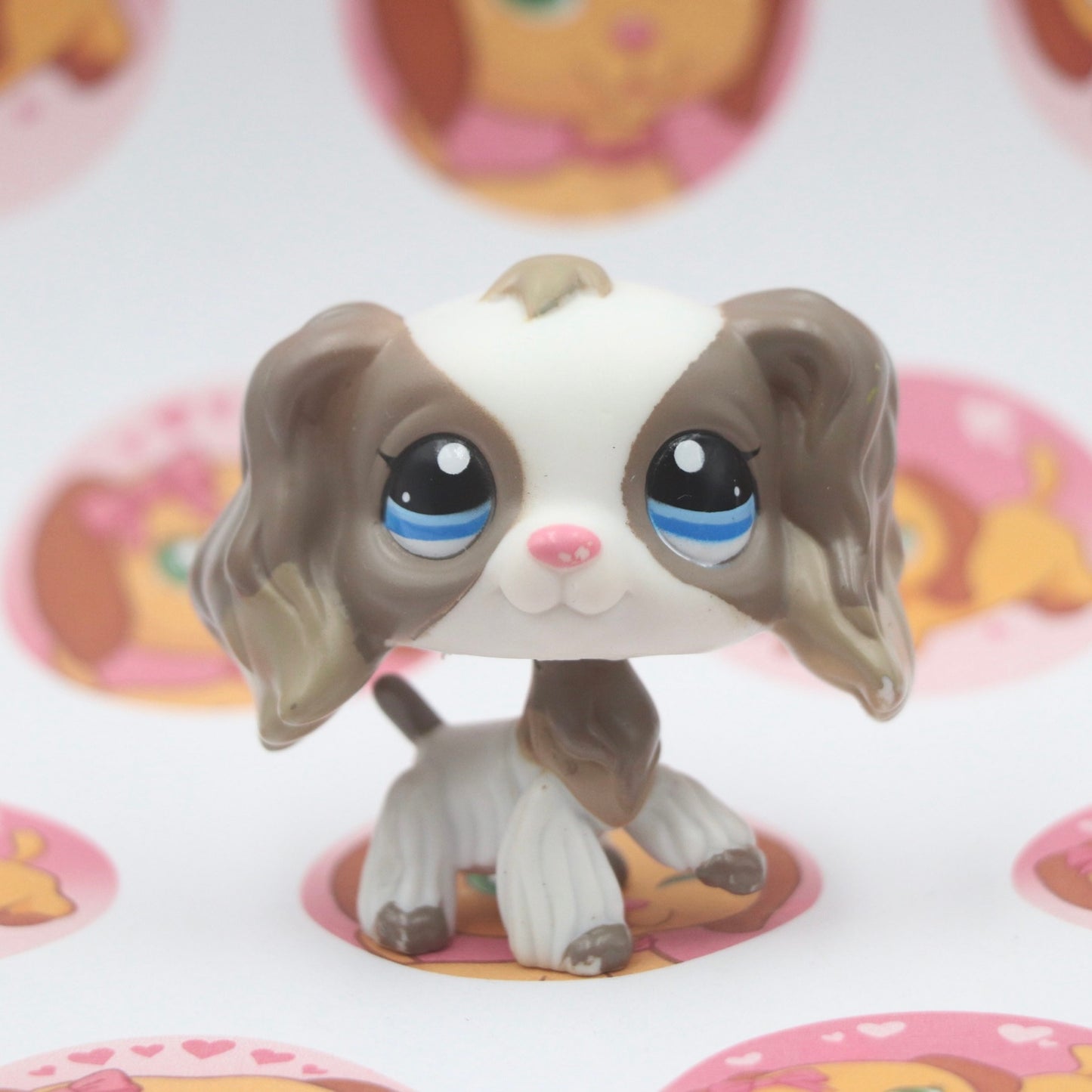 LPS RARE Spaniel Dog #2254