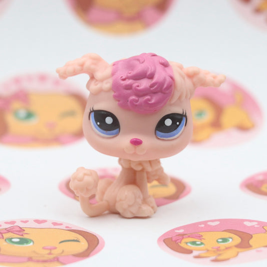 LPS RARE Blind Bag Dog Poodle #2177