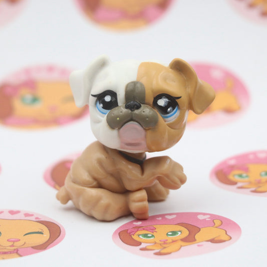 LPS RARE Mommy Bulldog