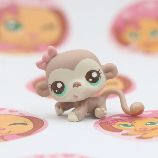 LPS RARE Baby Monkey #2559